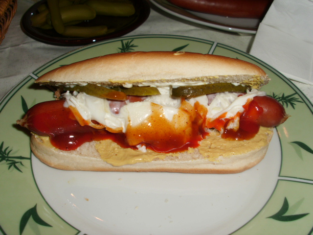 halal hot dog