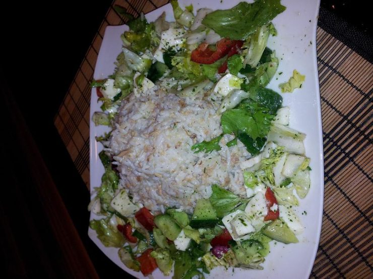 Reis-Thunfisch Salat